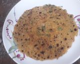 A picture of step 4 of Methi paratha.