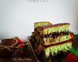 Foto langkah ke 5 dari resep Martabak Pandan - Cokelat.