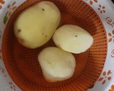 A picture of step 1 of Kuttu Atta Fritters.