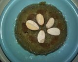 A picture of step 5 of Aloo ka halwa.