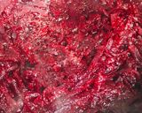 A picture of step 1 of Mawa beetroot halwa.