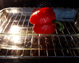 Foto del paso 1 de la receta: Polenta con cebolla balsámica, pimiento asado, feta y tomillo