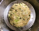 A picture of step 2 of Lauki Paratha.
