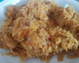 Paprikás bajor káposztás tészta sült kacsa combbal 👌🥰 recept fázis 2 fotója