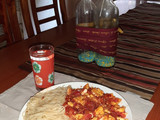 Spaghetti and eggs