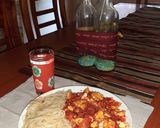 A picture of step 8 of Spaghetti and eggs.