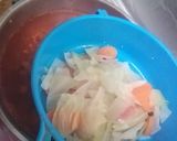 A picture of step 13 of Momo Soup(Veg).