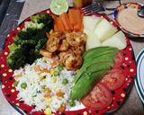 Foto del paso 15 de la receta: Camarones con arroz blanco y verduras