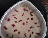 A picture of step 2 of Semolina cherry cake.