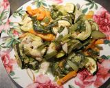 Foto del paso 4 de la receta: Zucchini y calabaza, apuerreados y bacalaoados