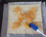Foto del paso 3 de la receta: Coca de cabell d'àngel 💛❤️💛❤️💛❤️💛❤️💛
