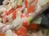 Tumis Ayam Sayur Manis