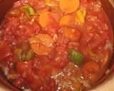 A picture of step 2 of Gammon and baked beans stew.