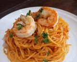 Foto langkah ke 6 dari resep Spaghetti udang.