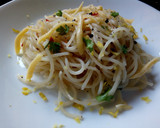 A picture of step 3 of Spagetti with lemon#4weekChallenge.