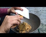 A picture of step 1 of (sesame peanuts mawa burfi).