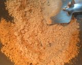 A picture of step 3 of Atta Halwa.