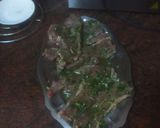 Foto del paso 2 de la receta: Entrecot adobado con puré de papas, verdura y salsa del adobo