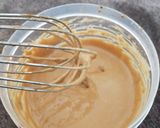 A picture of step 1 of Dalgona coffee.Food presentation and photography #themechallenge.