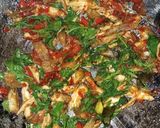 Foto langkah ke 4 dari resep Nasi Bakar Ayam Kemangi.