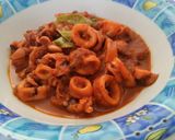 Foto langkah ke 5 dari resep Cumi-Cumi Balado.