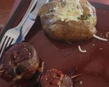A picture of step 9 of Bacon wrapped venison.