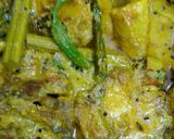 সজনে ডাঁটা দিয়ে কাতলা মাছের ঝোল(sojne data diye katla macher jhol recipe in Bengali) রেসিপি ধাপ - 5 ছবি