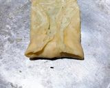 Foto langkah ke 4 dari resep Risol Macaroni Chicken Creamy (Frozen Food).