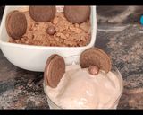 A picture of step 12 of Easy chocolate ice cream recipe eggless without ice cream maker.
