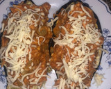 Foto del paso 3 de la receta: Berenjenas rellena express (microondas)🍆