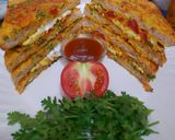 शाही ब्रेड सैंडविच (Shahi bread sandwich recipe in Hindi) रेसिपी चरण 12 फोटो
