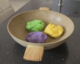 Foto langkah ke 3 dari resep Es Pisang Ijo 3 Rasa.