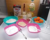 Mandulás-sárgabarackos gyors muffin recept fázis 1 fotója