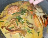 Foto langkah ke 4 dari resep Kare rajungan/kepiting (khas jawa timur pesisir).