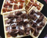 Foto del passaggio 6 della ricetta 🍬Waffle dolci 🍬