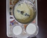 A picture of step 3 of Pista kulfi.