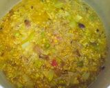 A picture of step 10 of Bajra mix veg daliya.