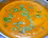 A picture of step 11 of Kerala style varutharacha sambar.