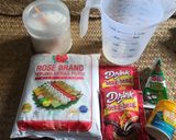 Foto langkah ke 1 dari resep Kue Kukus Tepung Beras.