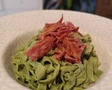 Foto del paso 6 de la receta: Tallarines verdes de espirulina (pasta fresca)