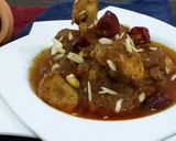 A picture of step 6 of Shahi Qorma.