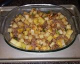 A picture of step 2 of Sausage, egg and potato bake.