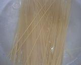 A picture of step 1 of Spaghetti.