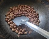 A picture of step 1 of Peanut Katli.