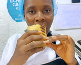 A picture of step 6 of Nigerian Sharwama.