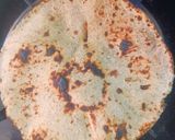 A picture of step 3 of Sattu Roti.
