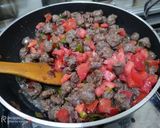 صورة لخطوة 1 من وصفة السجق الاسكندراني بالخلطه يجنن وروعه 🍽❤