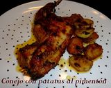 Foto del paso 5 de la receta: Conejo asado con patatas al pimentón