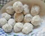 Foto langkah ke 7 dari resep Mochi unti kelapa & kacang gula merah 😁😁😁.