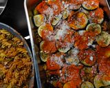 Csőben sült fusilli mediterrán zöldségekkel-Gratin di fusilli alla mediterranea recept fázis 5 fotója